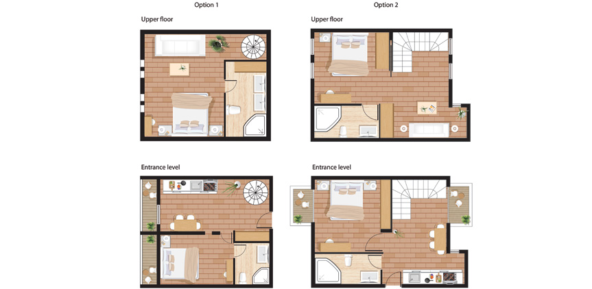 plaza-beach-house-loft-two-bedroom-maisonette-floorplan